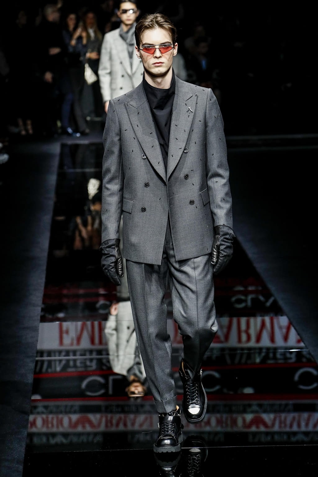 Fashion Week Milan Fall/Winter 2020 look 46 from the Emporio Armani collection menswear
