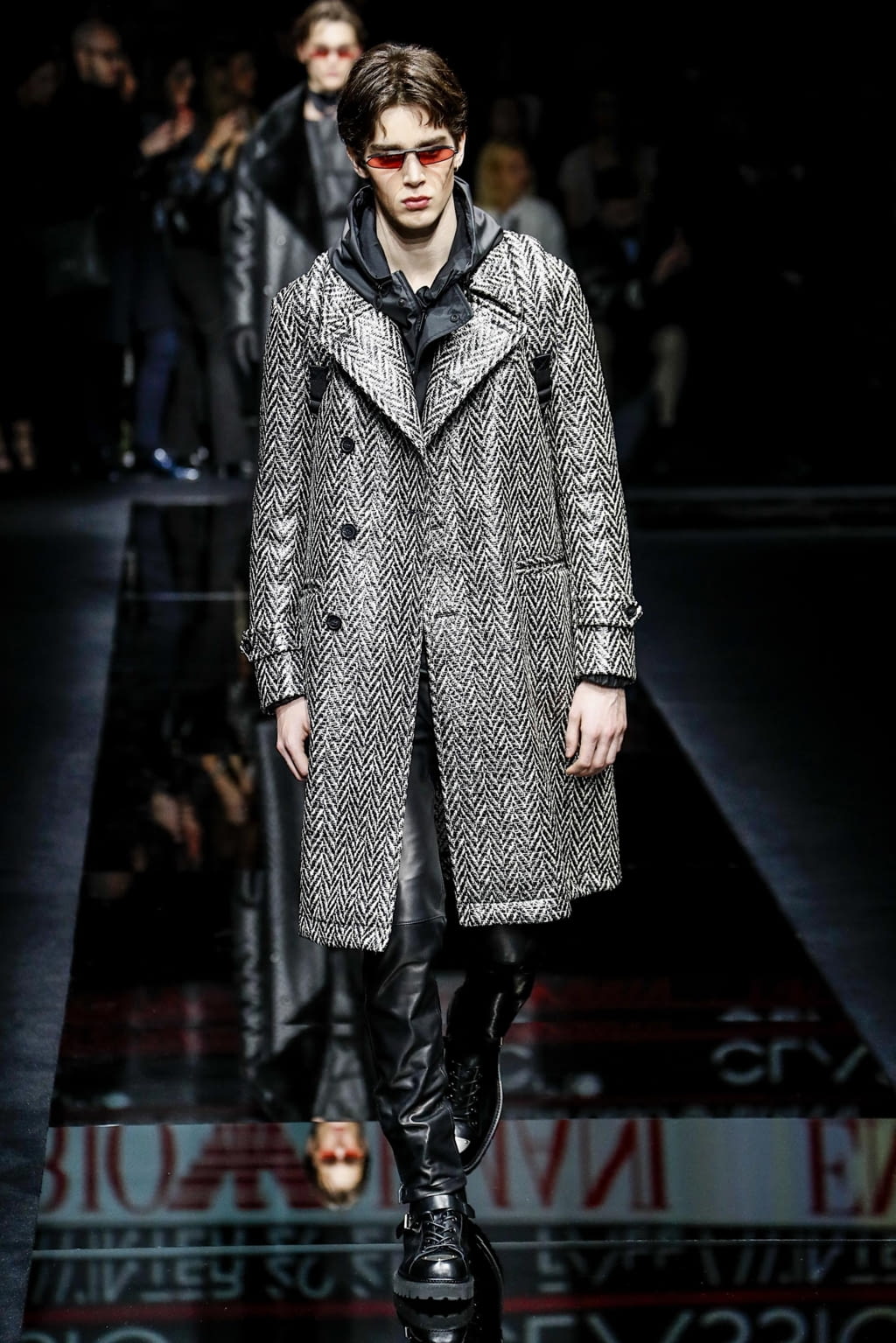 Fashion Week Milan Fall/Winter 2020 look 56 from the Emporio Armani collection menswear