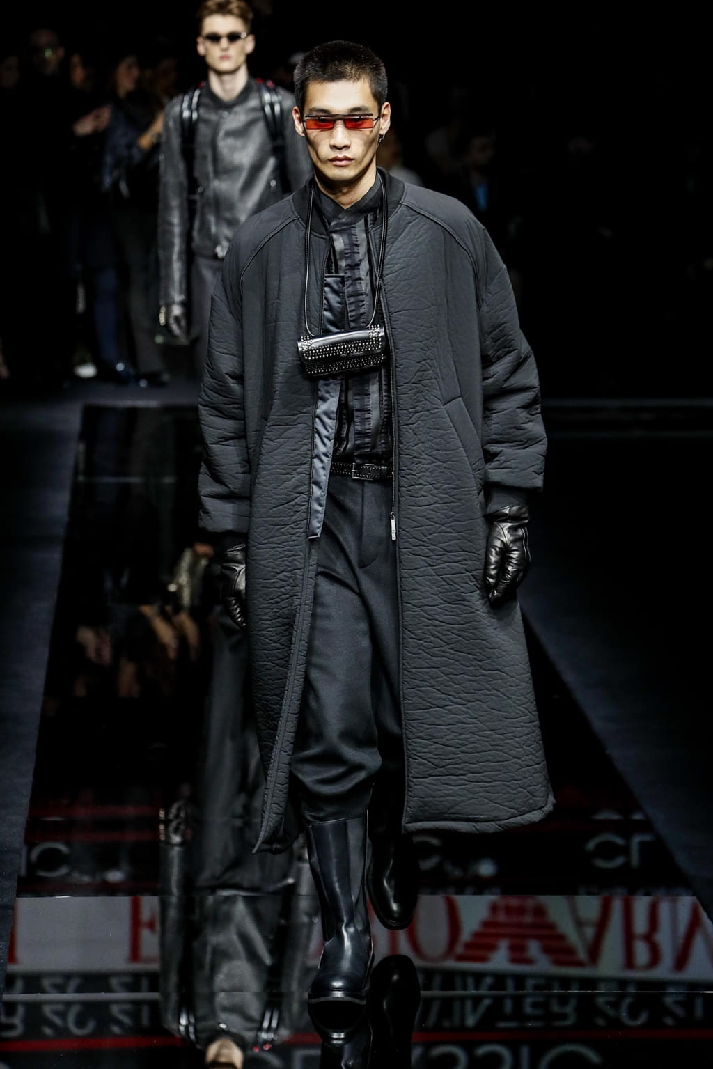 Fashion Week Milan Fall/Winter 2020 look 62 from the Emporio Armani collection menswear