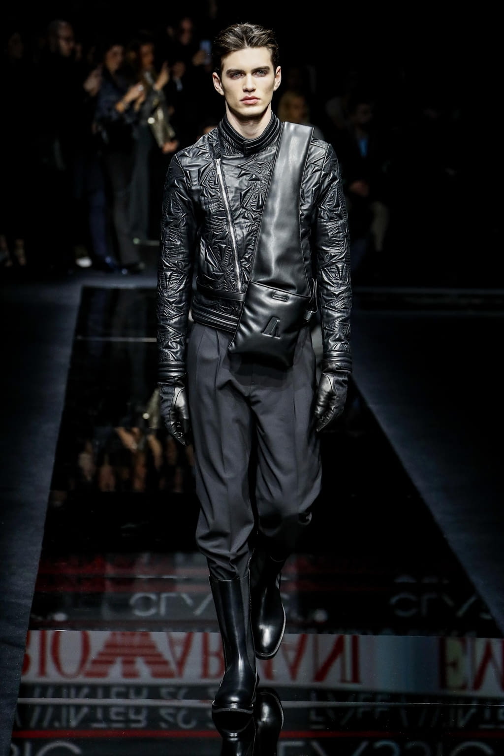 Fashion Week Milan Fall/Winter 2020 look 65 from the Emporio Armani collection 男装