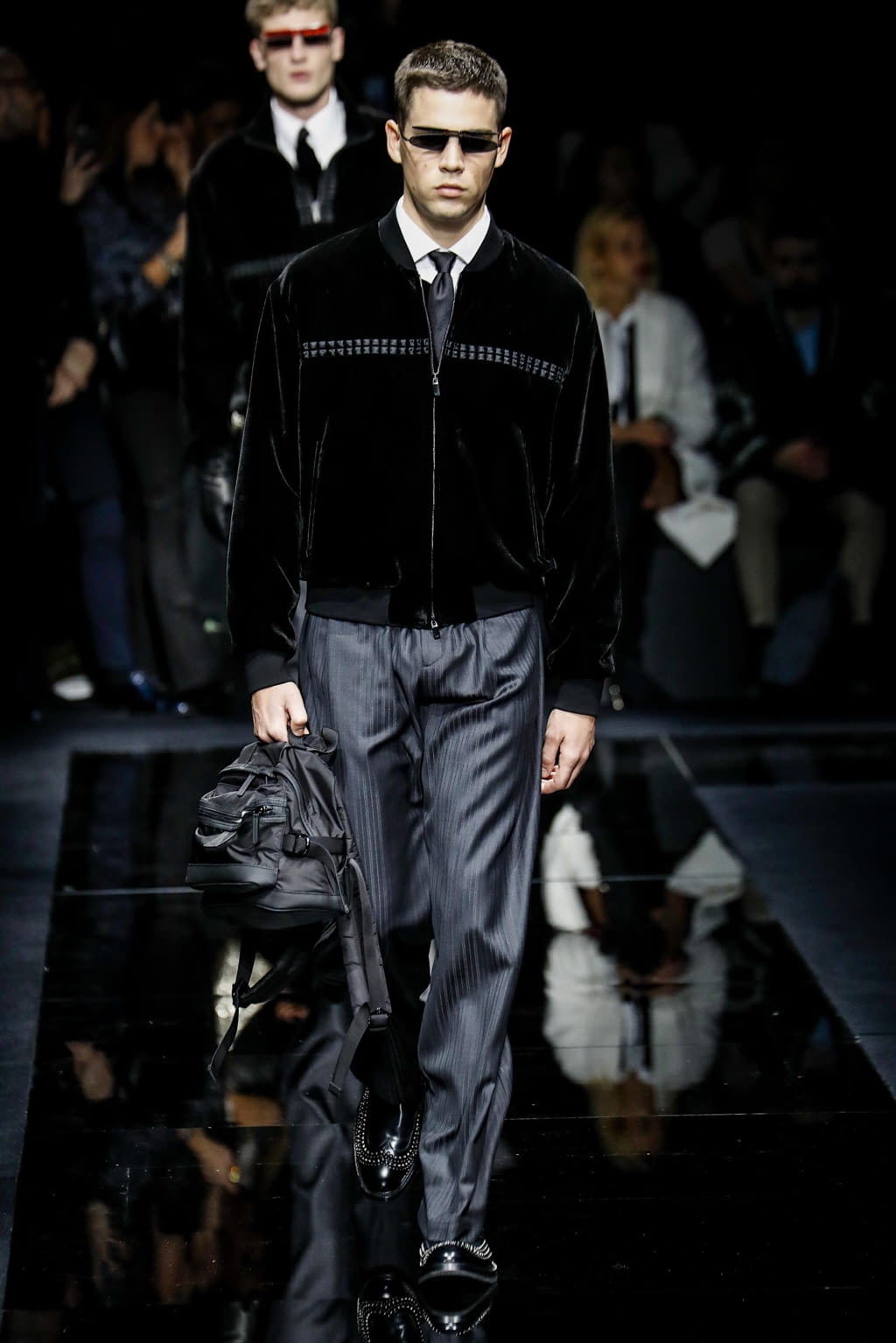 Fashion Week Milan Fall/Winter 2020 look 66 from the Emporio Armani collection menswear