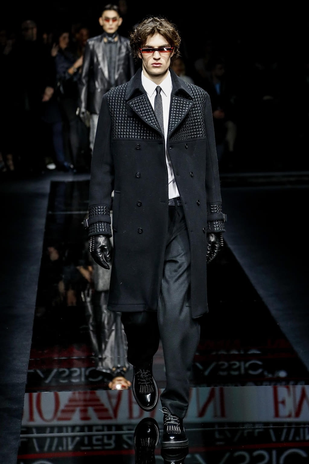 Fashion Week Milan Fall/Winter 2020 look 69 from the Emporio Armani collection menswear