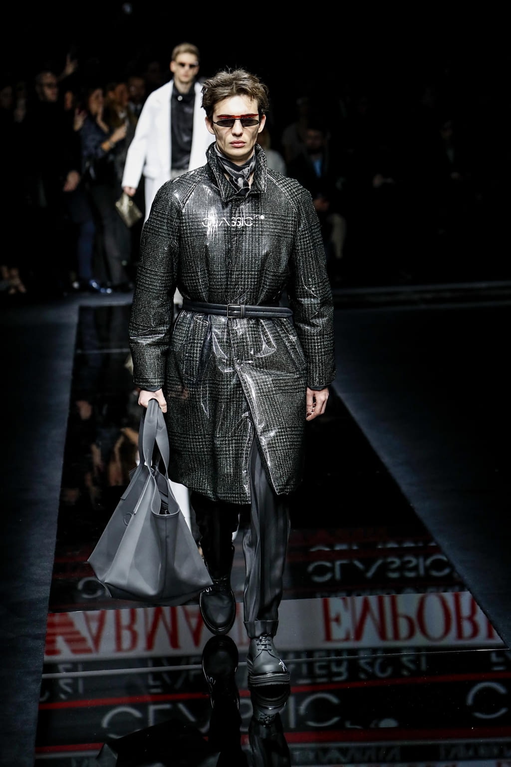 Fashion Week Milan Fall/Winter 2020 look 72 de la collection Emporio Armani menswear