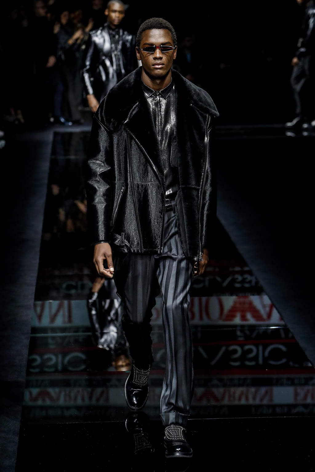 Fashion Week Milan Fall/Winter 2020 look 75 from the Emporio Armani collection menswear