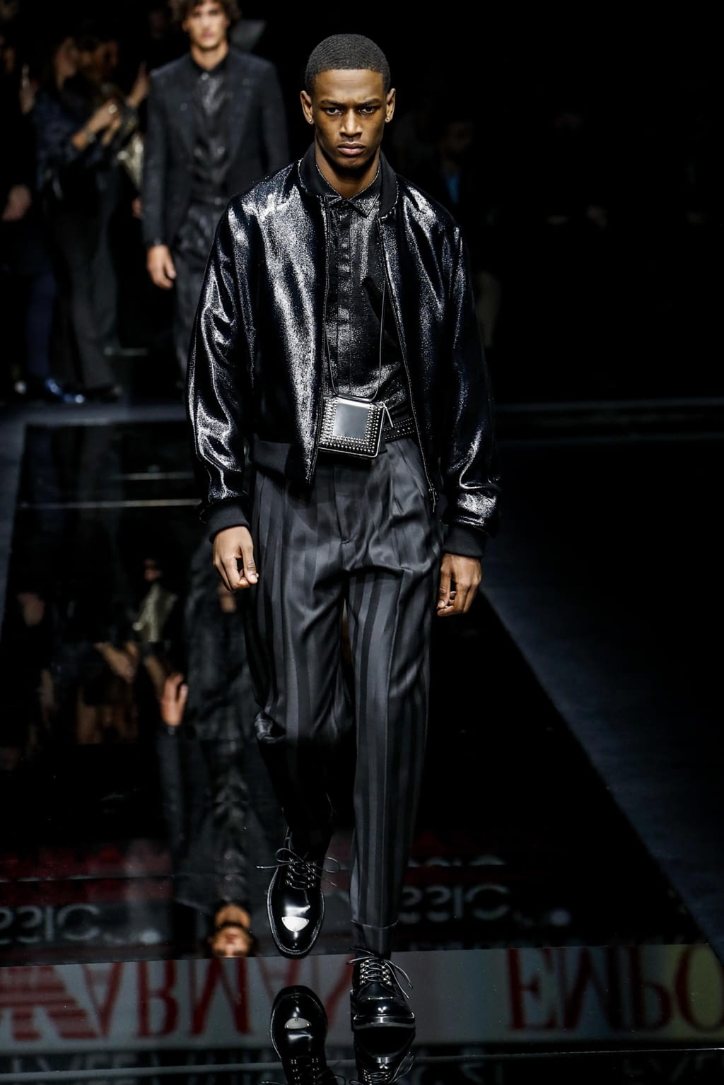 Fashion Week Milan Fall/Winter 2020 look 77 from the Emporio Armani collection menswear
