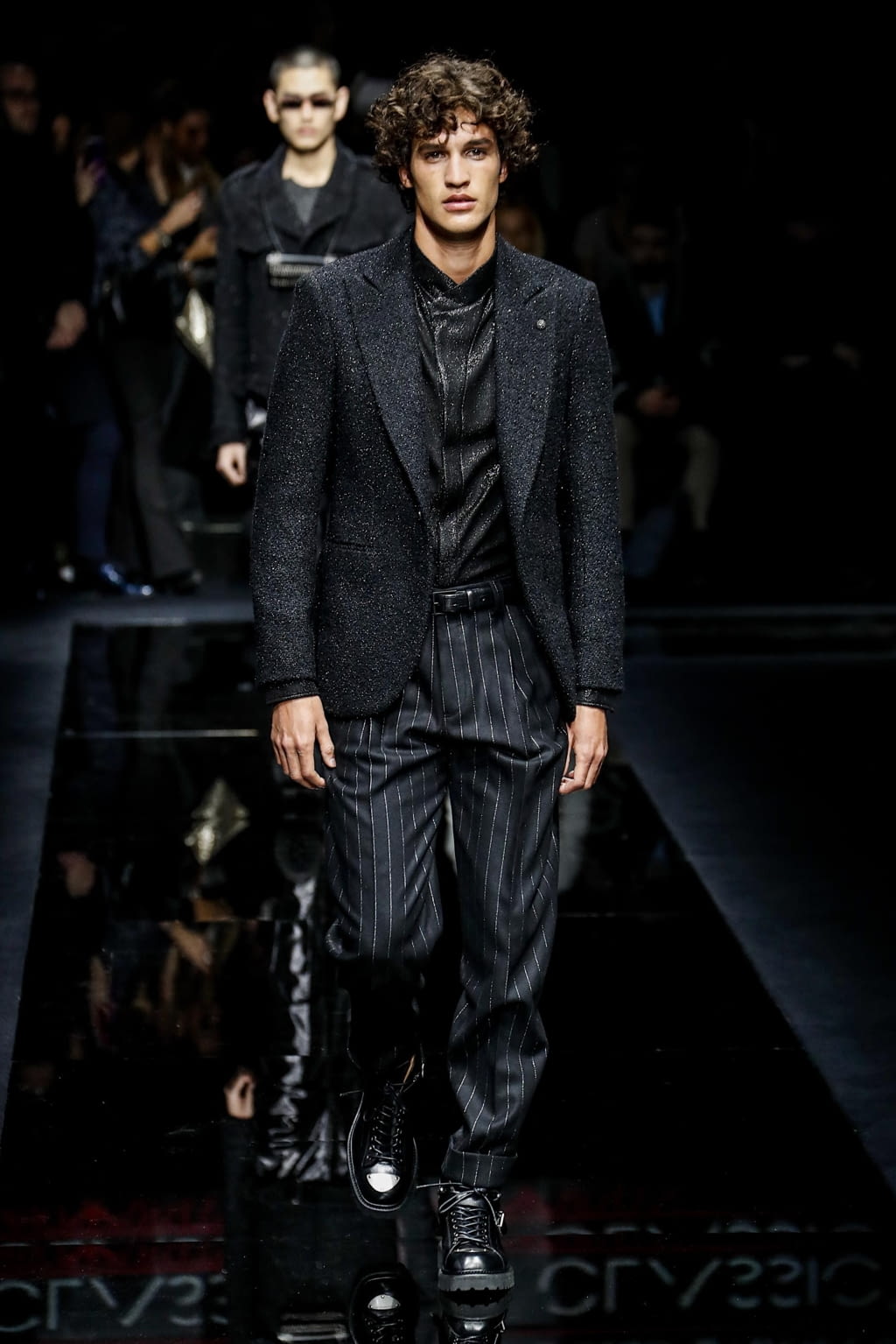 Fashion Week Milan Fall/Winter 2020 look 78 from the Emporio Armani collection 男装