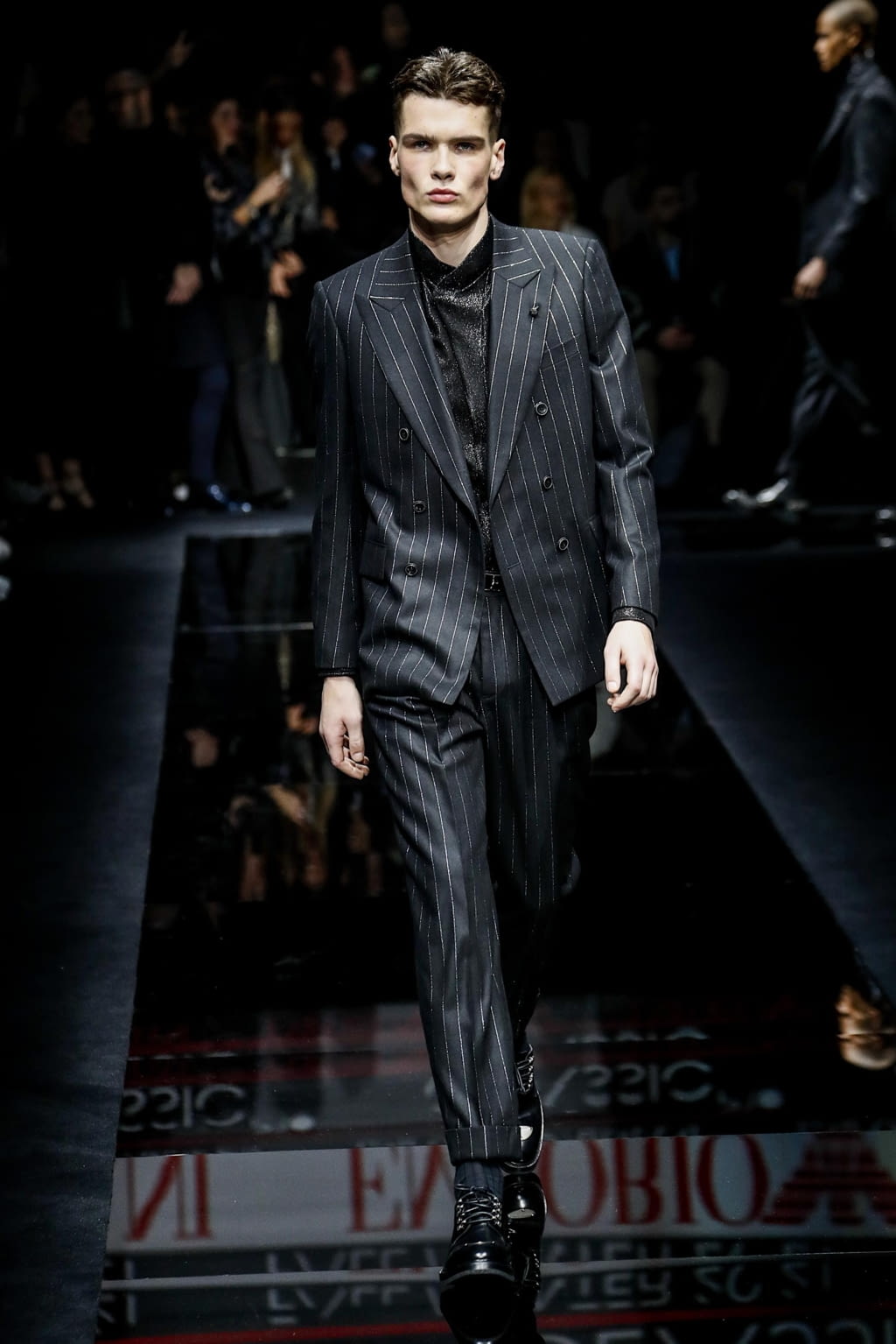 Fashion Week Milan Fall/Winter 2020 look 80 from the Emporio Armani collection menswear