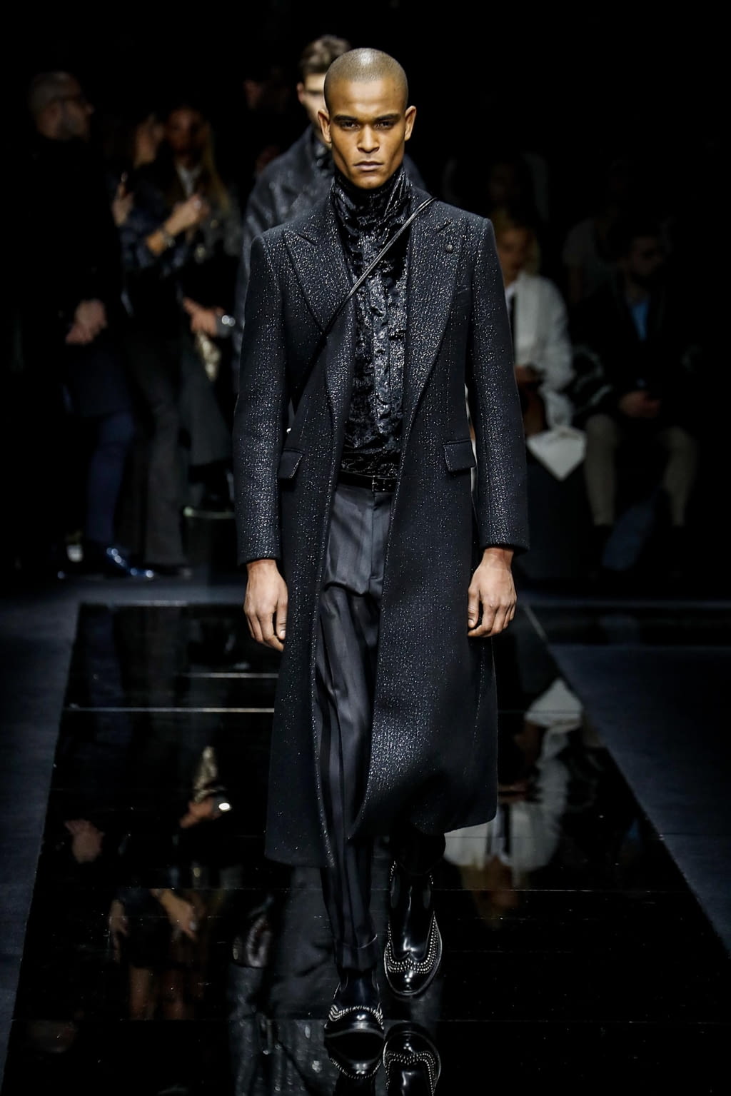 Fashion Week Milan Fall/Winter 2020 look 81 from the Emporio Armani collection menswear