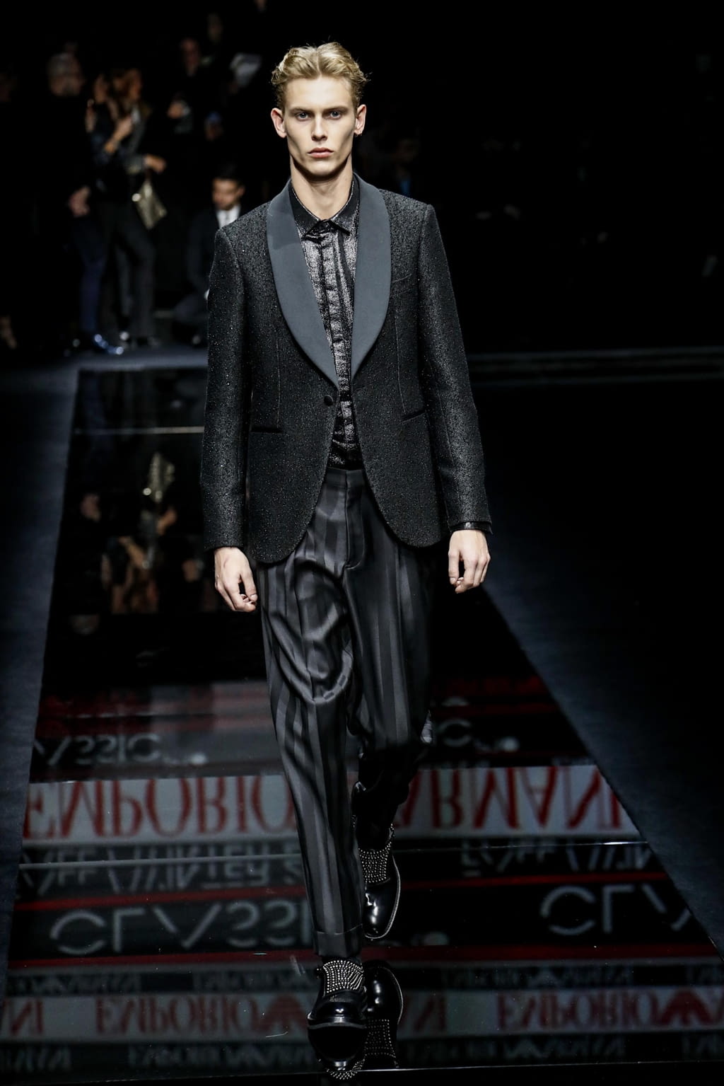 Fashion Week Milan Fall/Winter 2020 look 83 from the Emporio Armani collection menswear