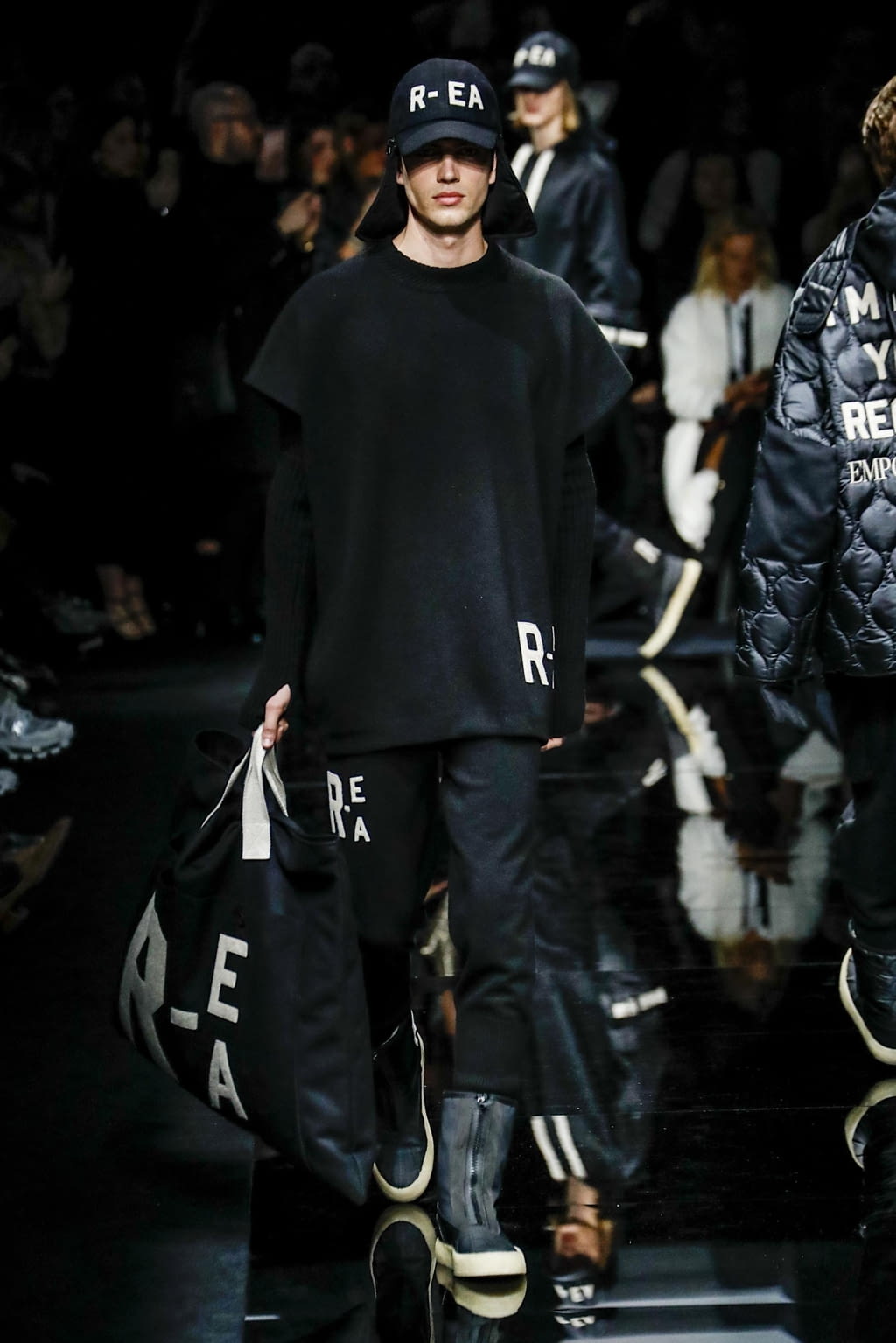 Fashion Week Milan Fall/Winter 2020 look 99 from the Emporio Armani collection menswear