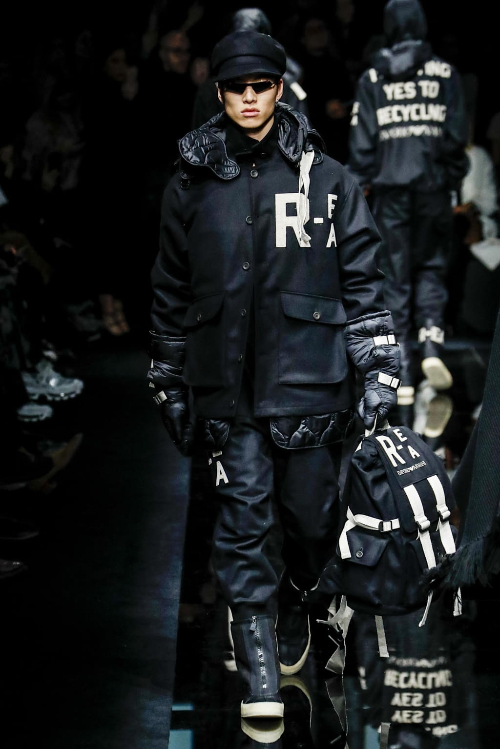Fashion Week Milan Fall/Winter 2020 look 103 from the Emporio Armani collection menswear