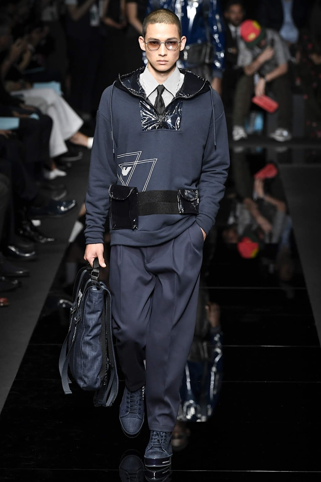Fashion Week Milan Spring/Summer 2020 look 7 from the Emporio Armani collection menswear