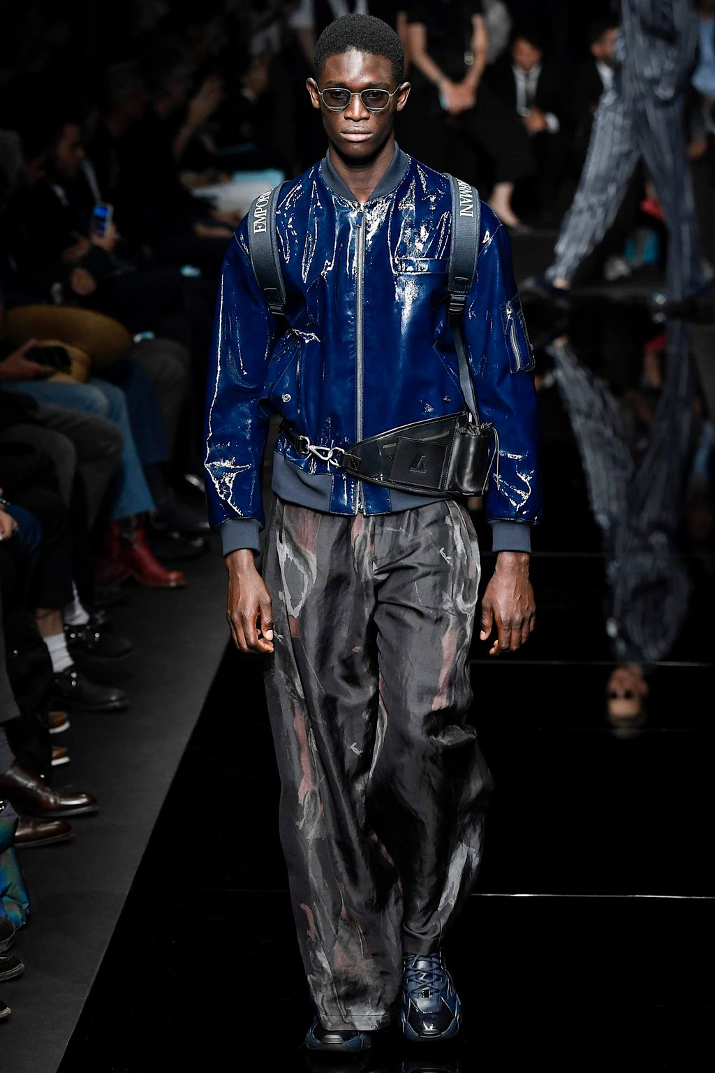 Fashion Week Milan Spring/Summer 2020 look 8 from the Emporio Armani collection 男装