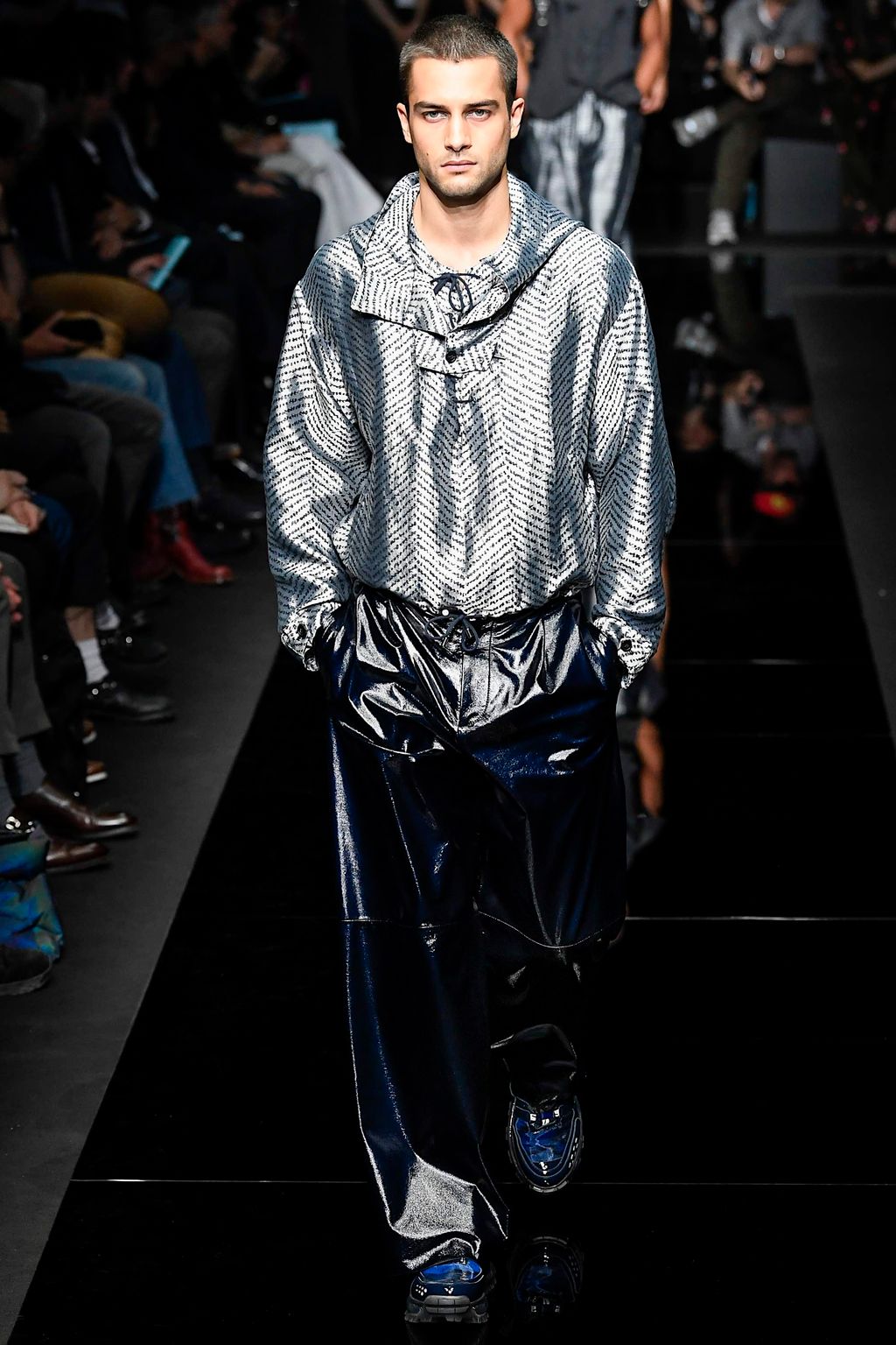 Fashion Week Milan Spring/Summer 2020 look 12 from the Emporio Armani collection menswear
