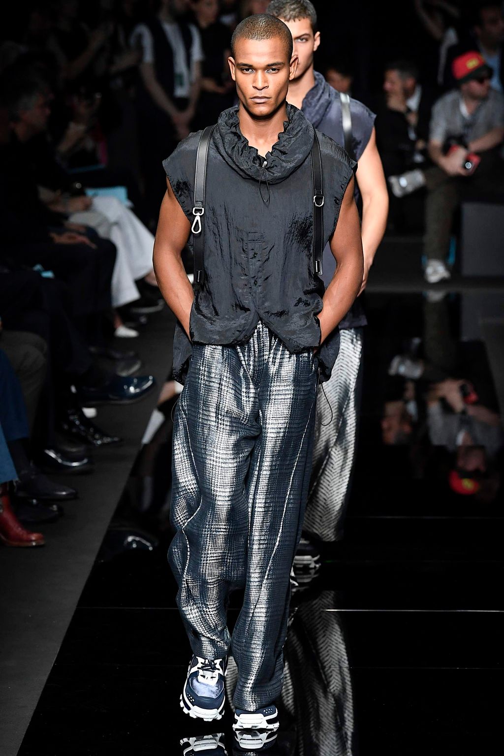 Fashion Week Milan Spring/Summer 2020 look 13 from the Emporio Armani collection 男装