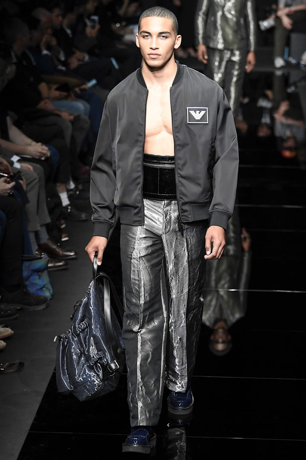 Fashion Week Milan Spring/Summer 2020 look 24 from the Emporio Armani collection menswear