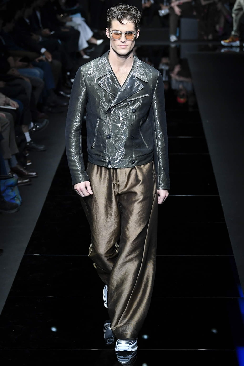 Fashion Week Milan Spring/Summer 2020 look 27 from the Emporio Armani collection 男装