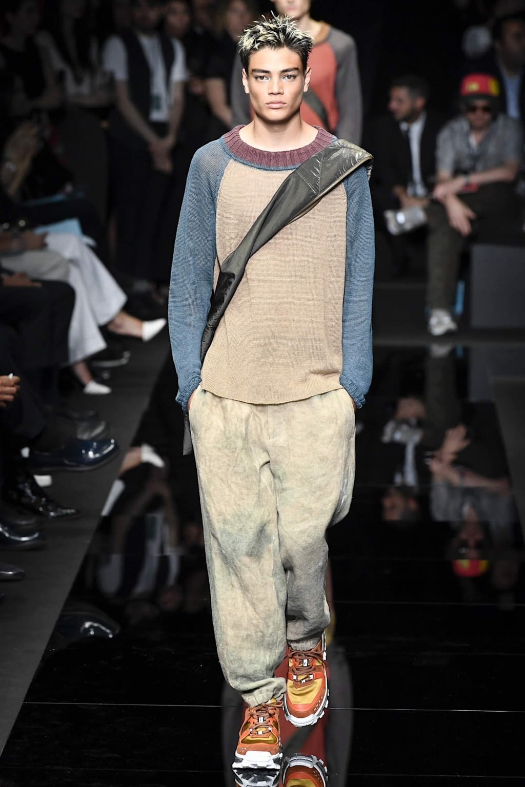 Fashion Week Milan Spring/Summer 2020 look 28 from the Emporio Armani collection 男装