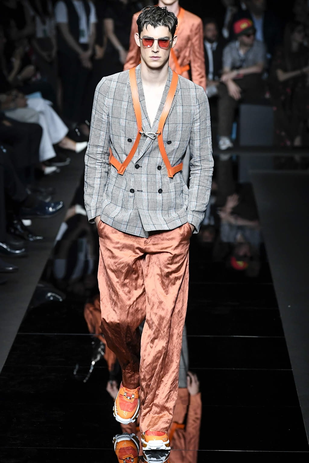 Fashion Week Milan Spring/Summer 2020 look 34 from the Emporio Armani collection 男装