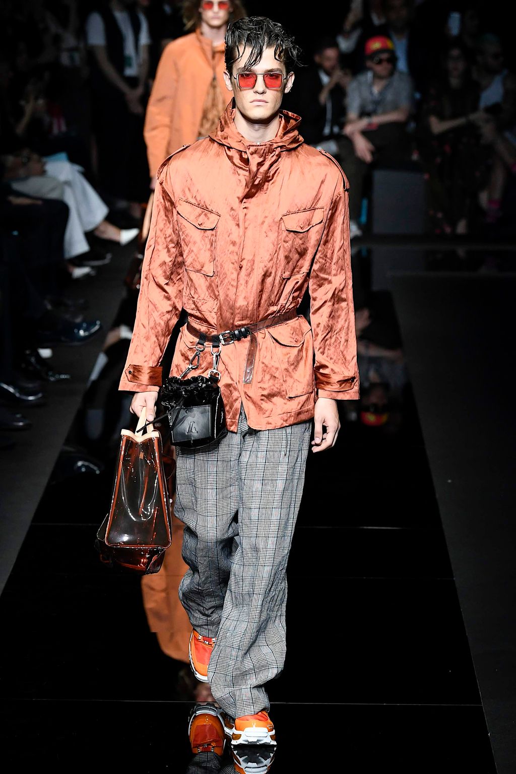 Fashion Week Milan Spring/Summer 2020 look 37 from the Emporio Armani collection 男装