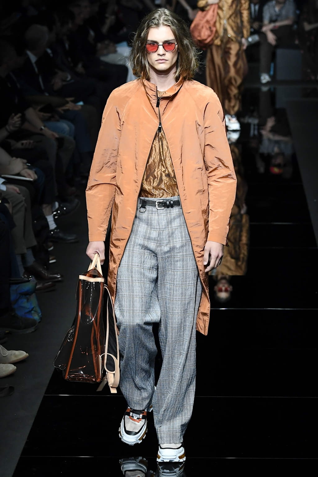 Fashion Week Milan Spring/Summer 2020 look 39 from the Emporio Armani collection 男装