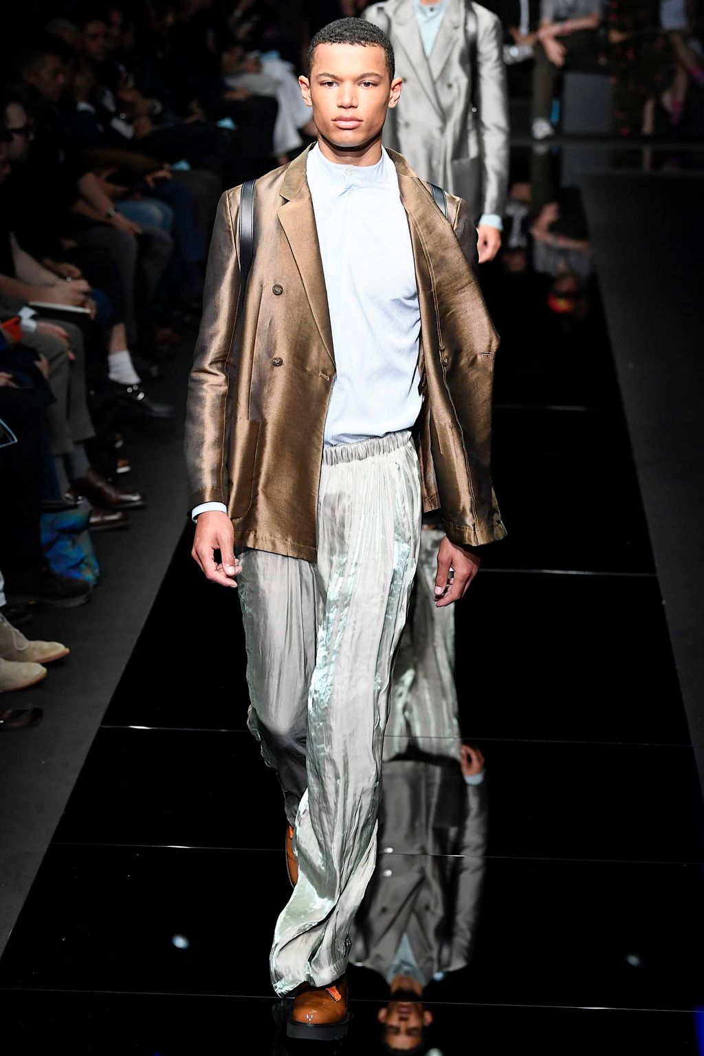 Fashion Week Milan Spring/Summer 2020 look 47 from the Emporio Armani collection 男装