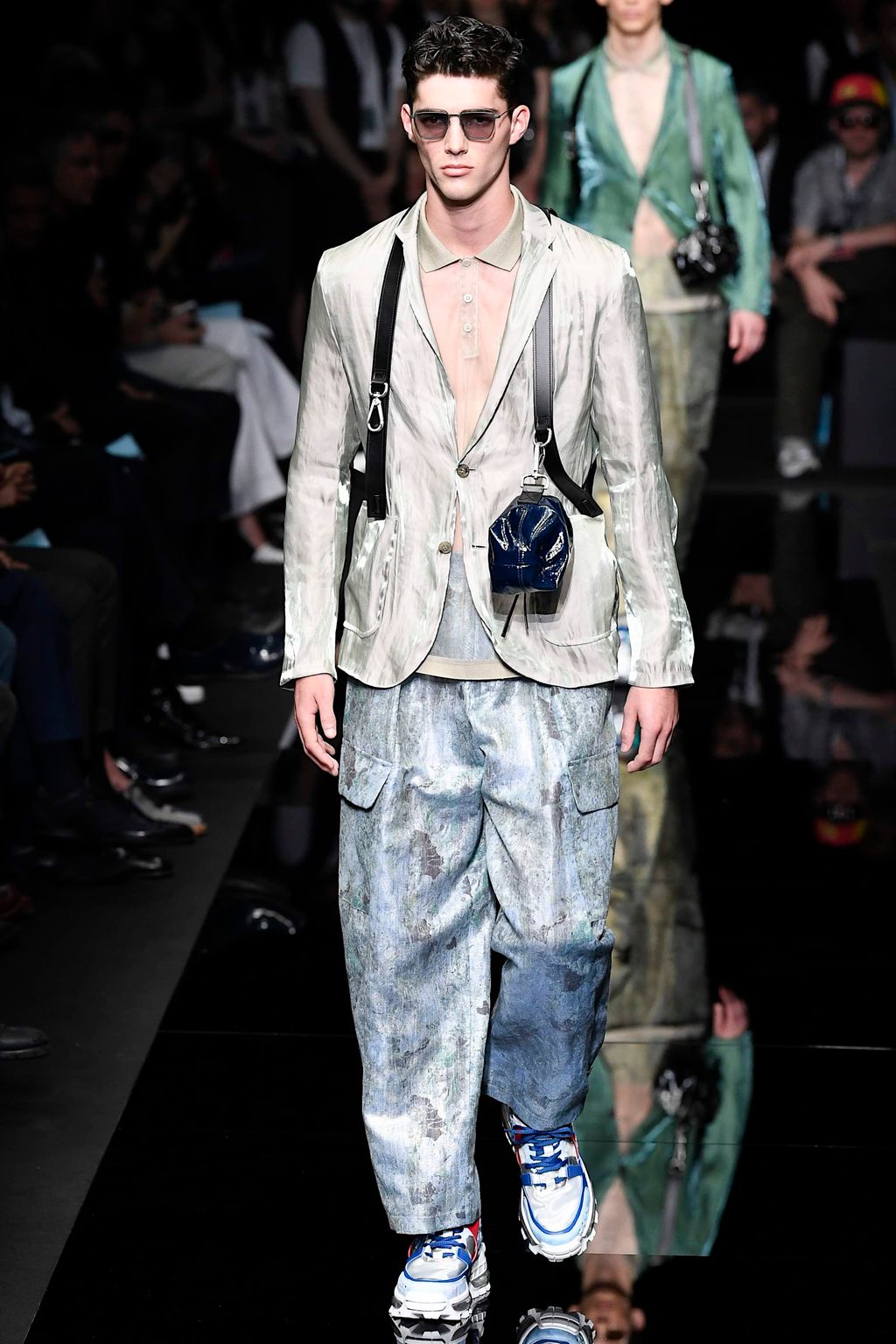 Fashion Week Milan Spring/Summer 2020 look 48 from the Emporio Armani collection menswear