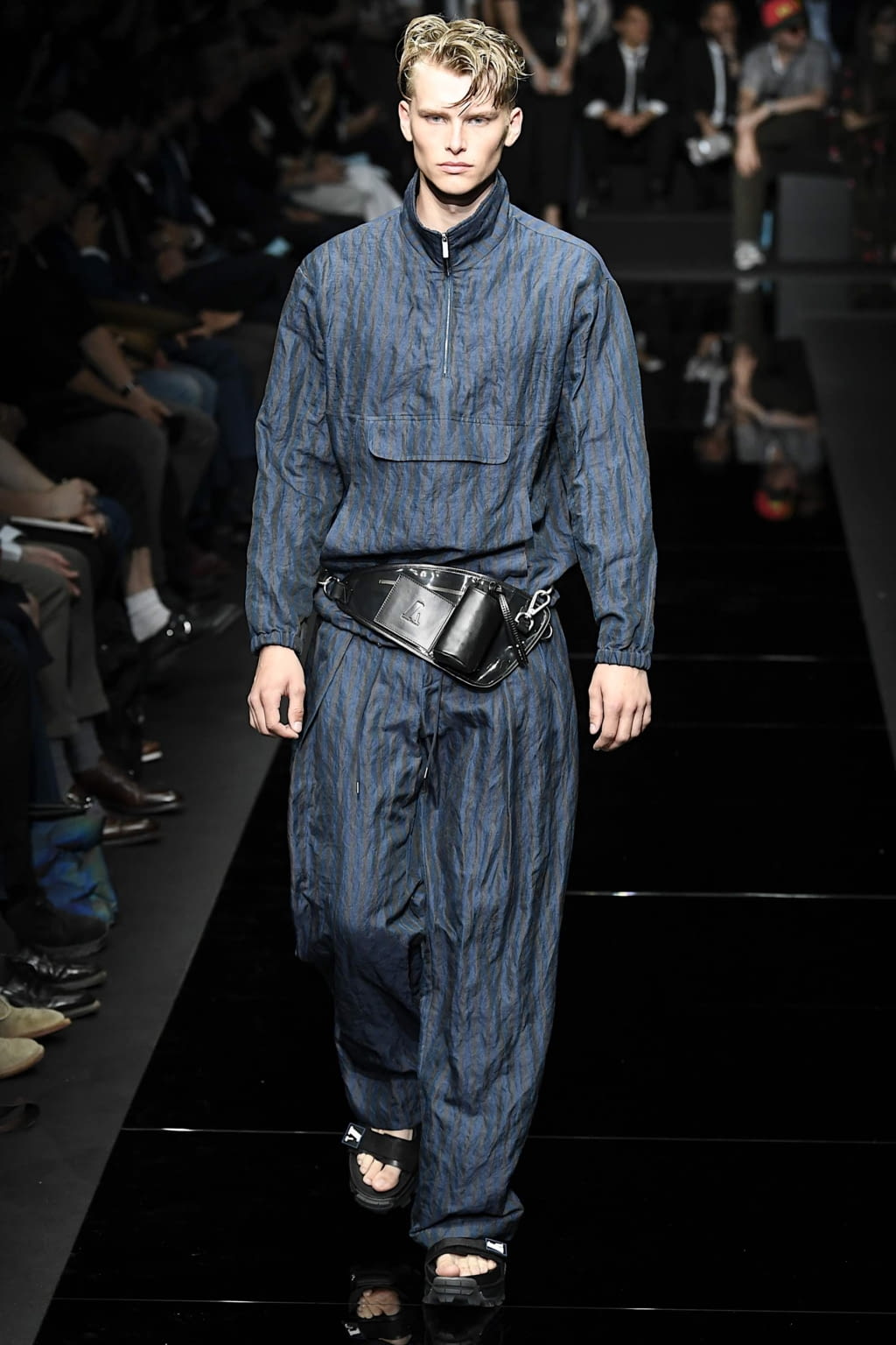 Fashion Week Milan Spring/Summer 2020 look 57 from the Emporio Armani collection 男装