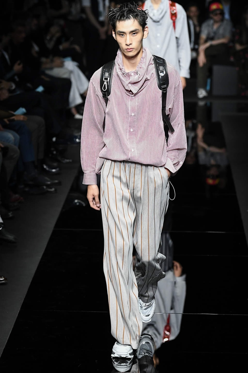 Fashion Week Milan Spring/Summer 2020 look 60 from the Emporio Armani collection 男装