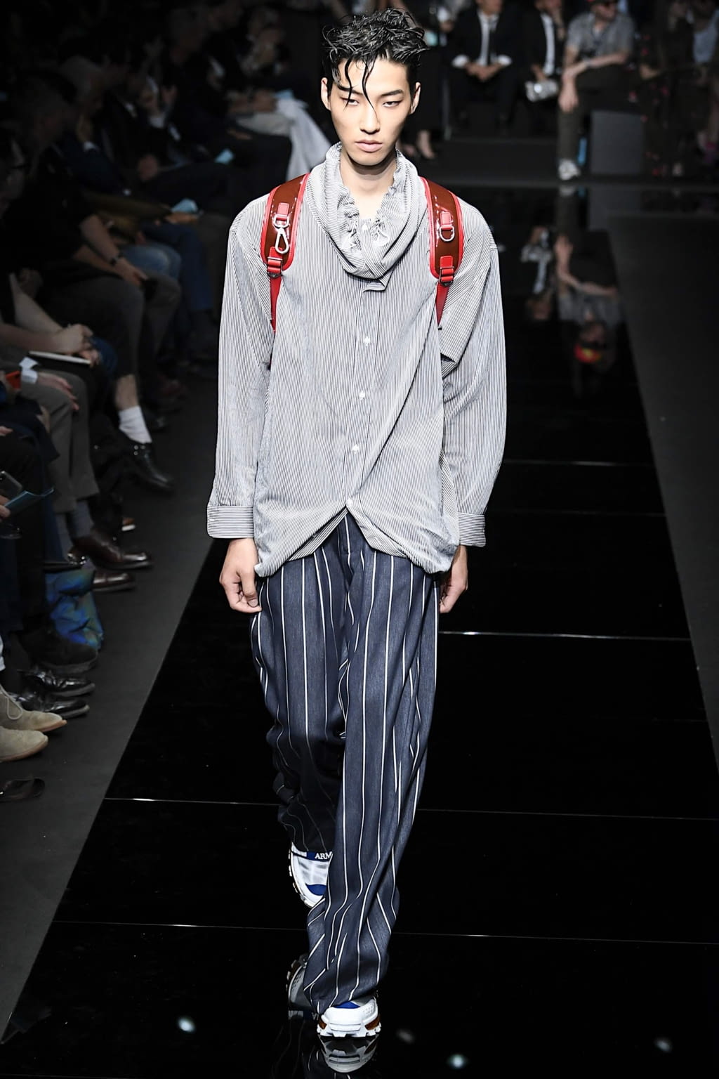 Fashion Week Milan Spring/Summer 2020 look 62 from the Emporio Armani collection menswear