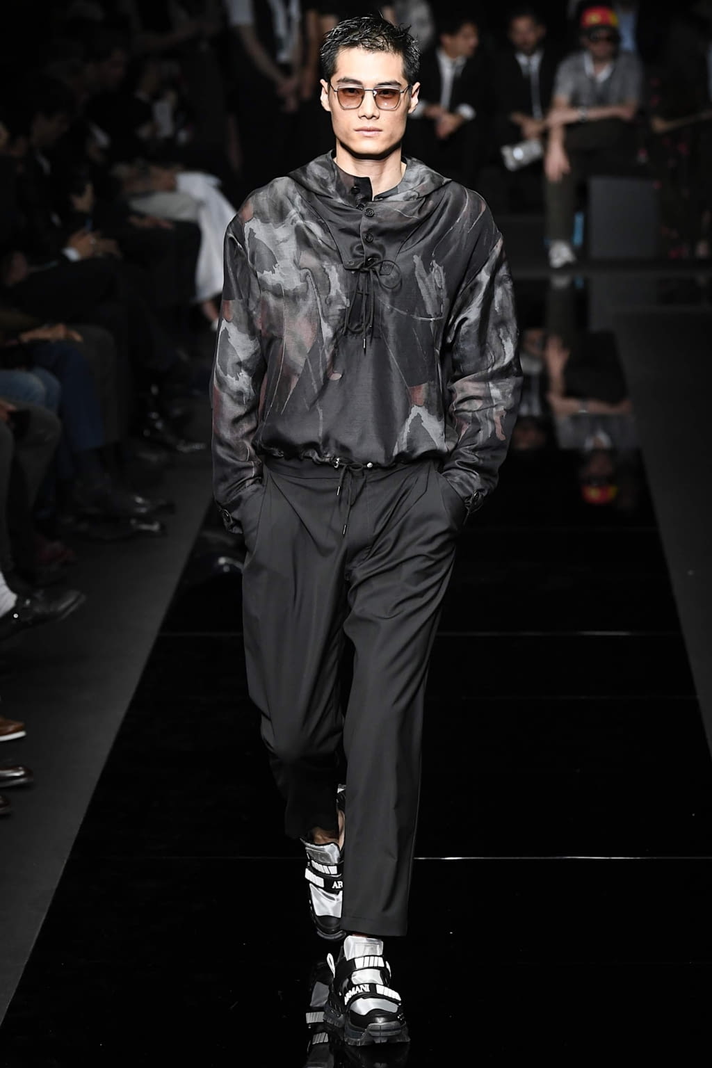 Fashion Week Milan Spring/Summer 2020 look 79 from the Emporio Armani collection 男装