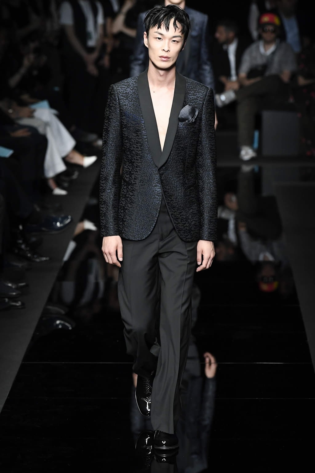 Fashion Week Milan Spring/Summer 2020 look 95 from the Emporio Armani collection 男装