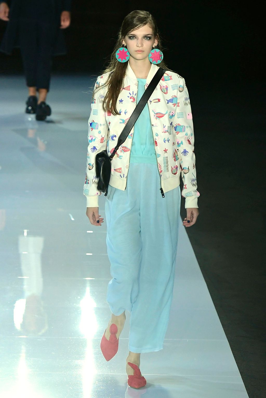 Fashion Week London Spring/Summer 2018 look 11 from the Emporio Armani collection womenswear