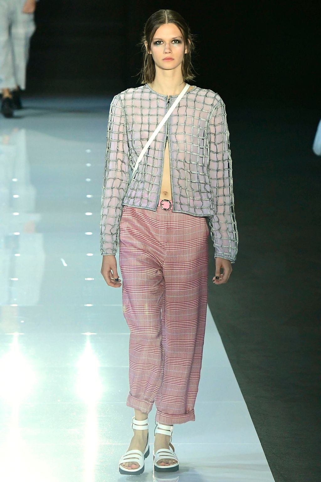 Fashion Week London Spring/Summer 2018 look 45 from the Emporio Armani collection womenswear