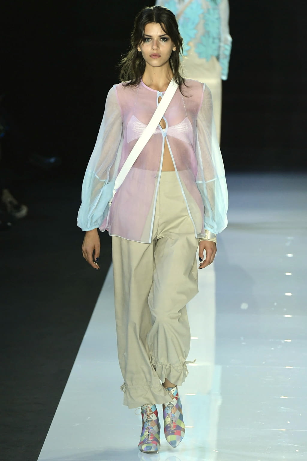 Fashion Week London Spring/Summer 2018 look 64 de la collection Emporio Armani womenswear