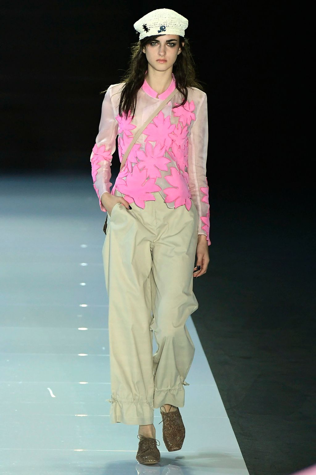 Fashion Week London Spring/Summer 2018 look 65 de la collection Emporio Armani womenswear