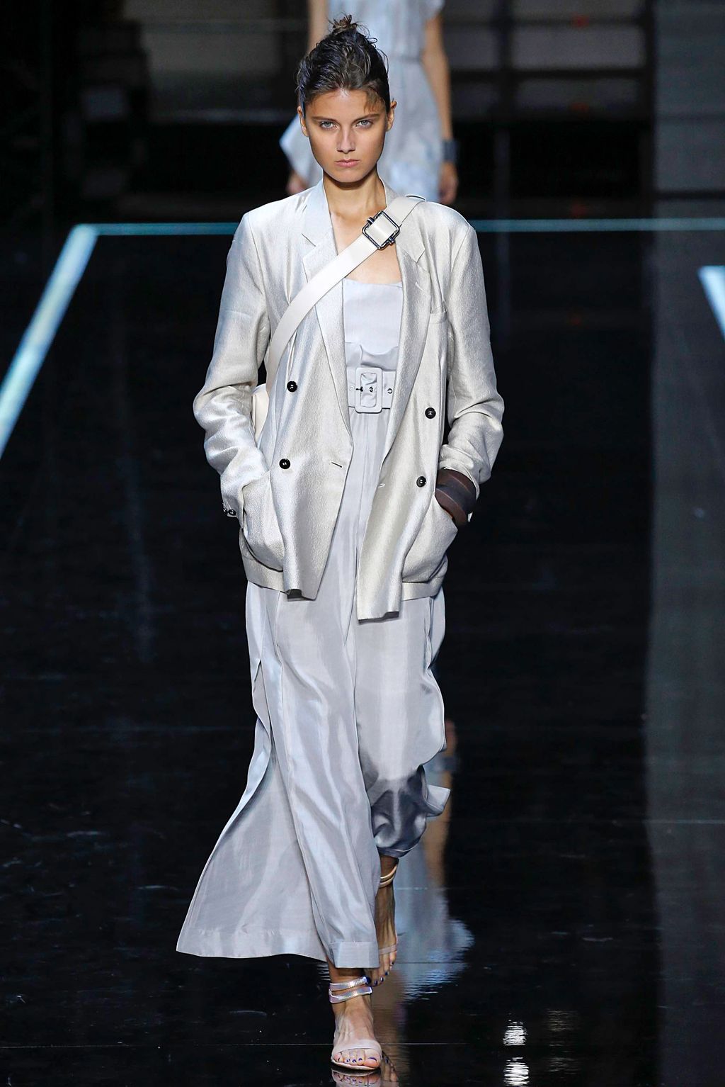 Fashion Week Milan Spring/Summer 2019 look 62 from the Emporio Armani collection womenswear