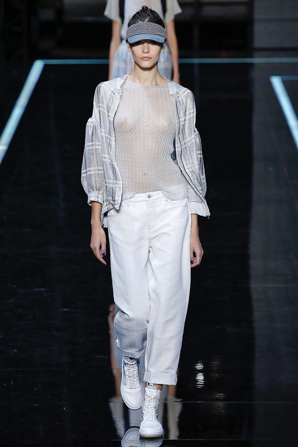 Fashion Week Milan Spring/Summer 2019 look 64 from the Emporio Armani collection womenswear