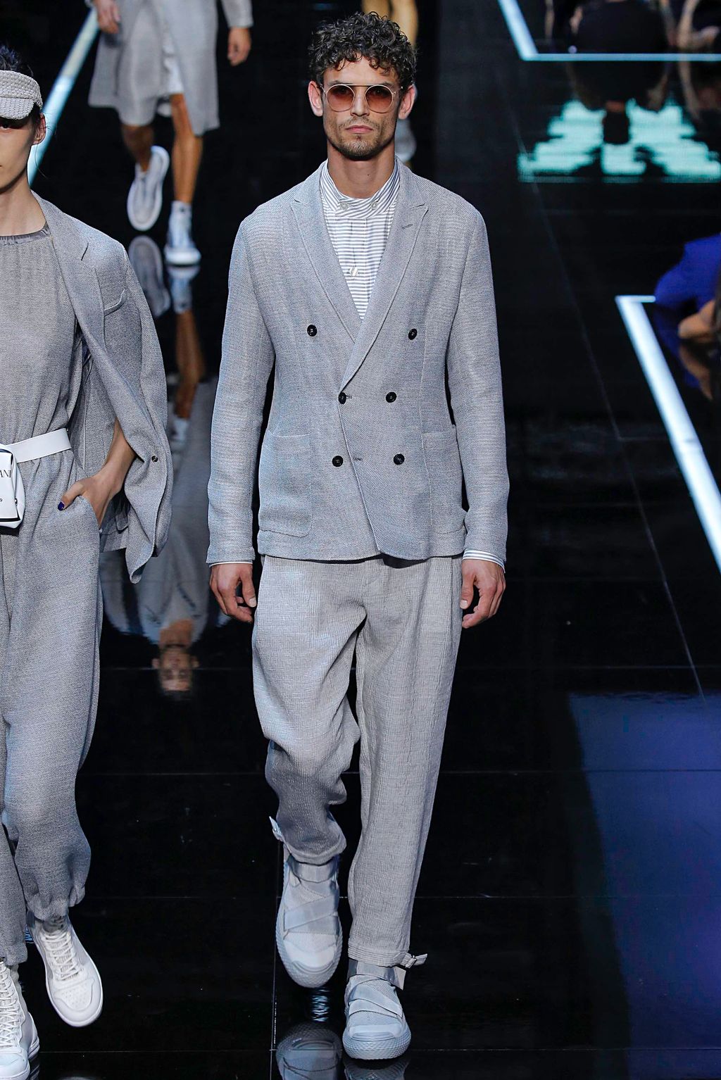 Fashion Week Milan Spring/Summer 2019 look 68 from the Emporio Armani collection womenswear
