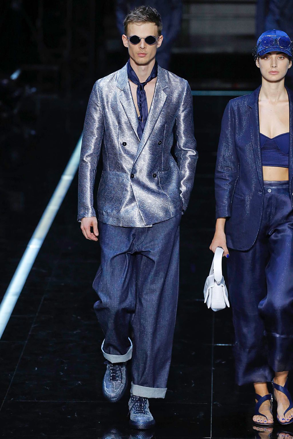 Fashion Week Milan Spring/Summer 2019 look 106 from the Emporio Armani collection womenswear