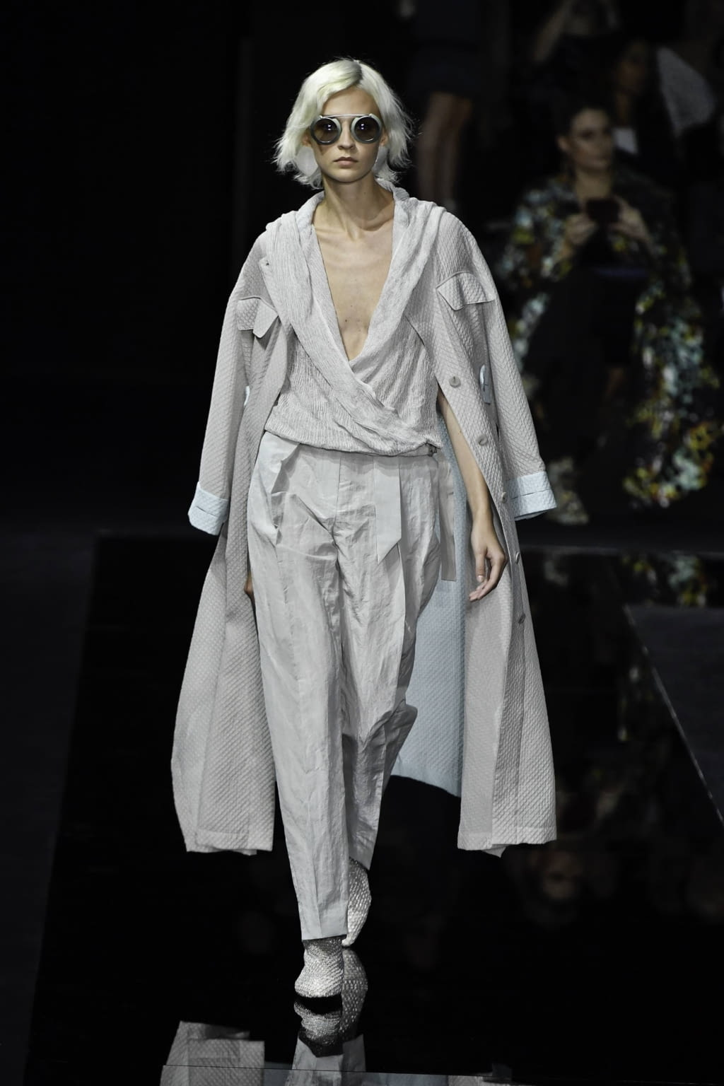 Fashion Week Milan Spring/Summer 2020 look 13 from the Emporio Armani collection womenswear