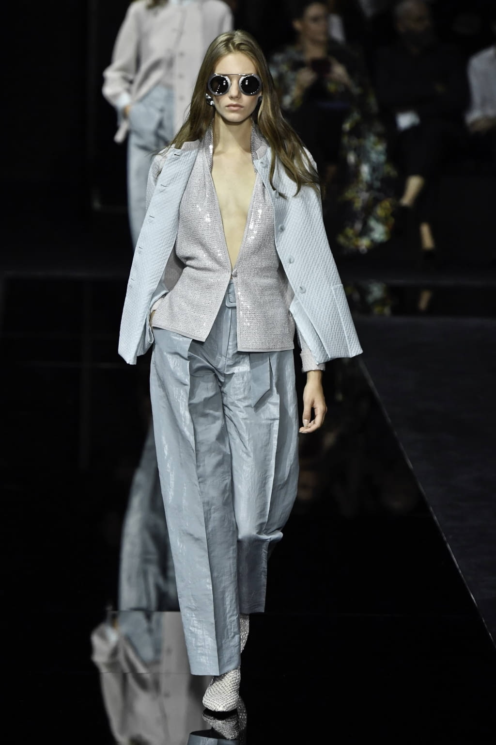 Fashion Week Milan Spring/Summer 2020 look 17 from the Emporio Armani collection 女装