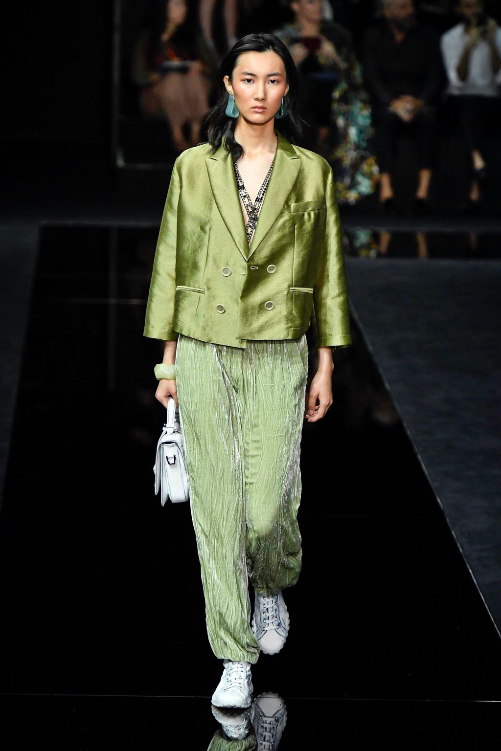 Fashion Week Milan Spring/Summer 2020 look 28 from the Emporio Armani collection 女装