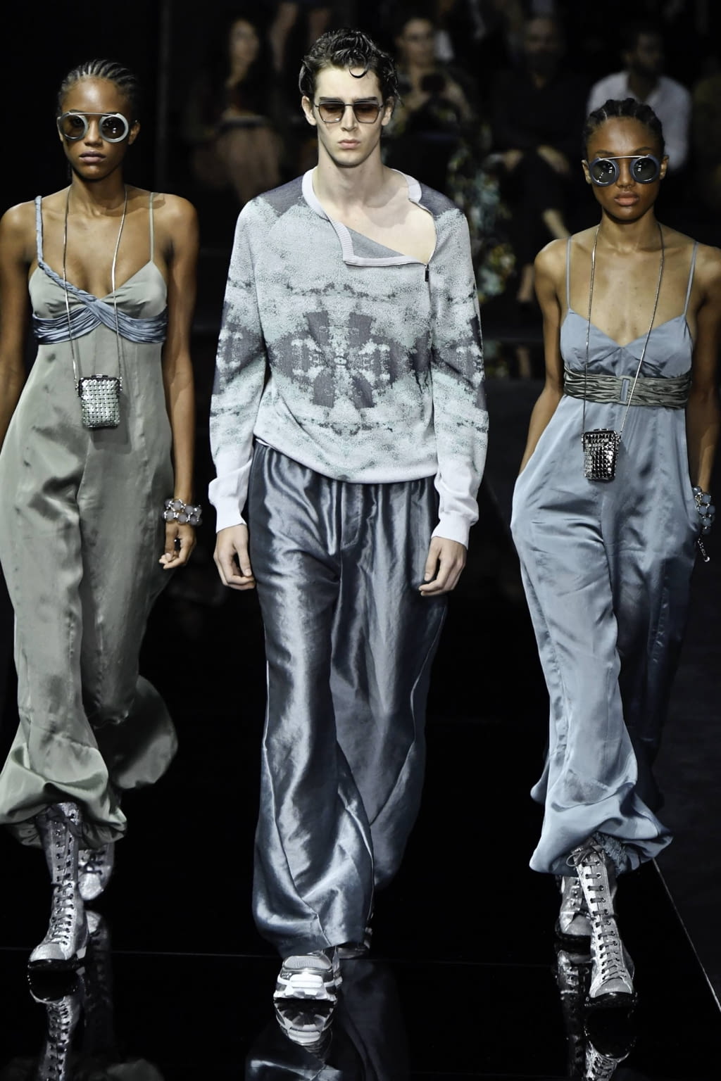 Fashion Week Milan Spring/Summer 2020 look 44 from the Emporio Armani collection womenswear
