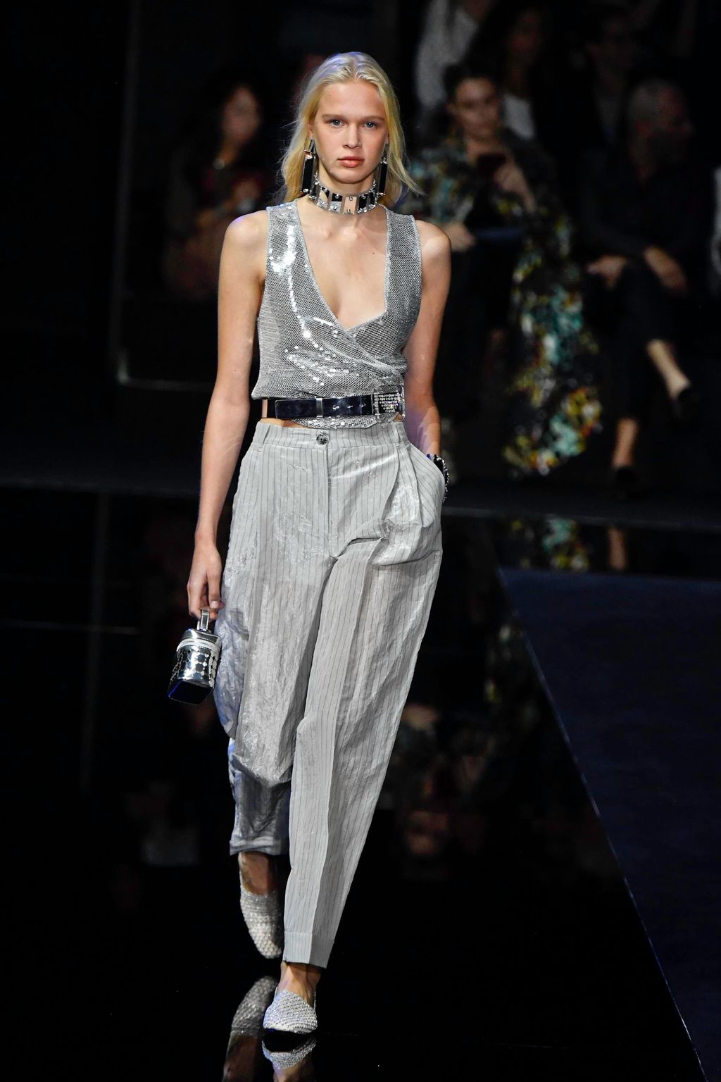 Fashion Week Milan Spring/Summer 2020 look 60 from the Emporio Armani collection womenswear