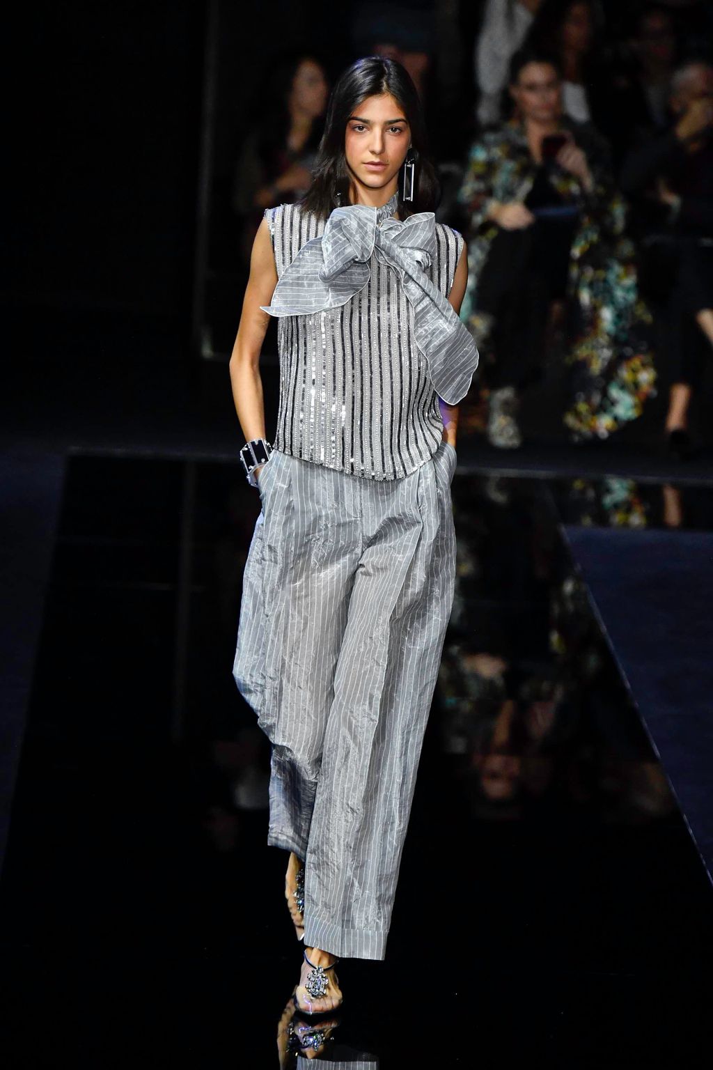 Fashion Week Milan Spring/Summer 2020 look 65 from the Emporio Armani collection 女装