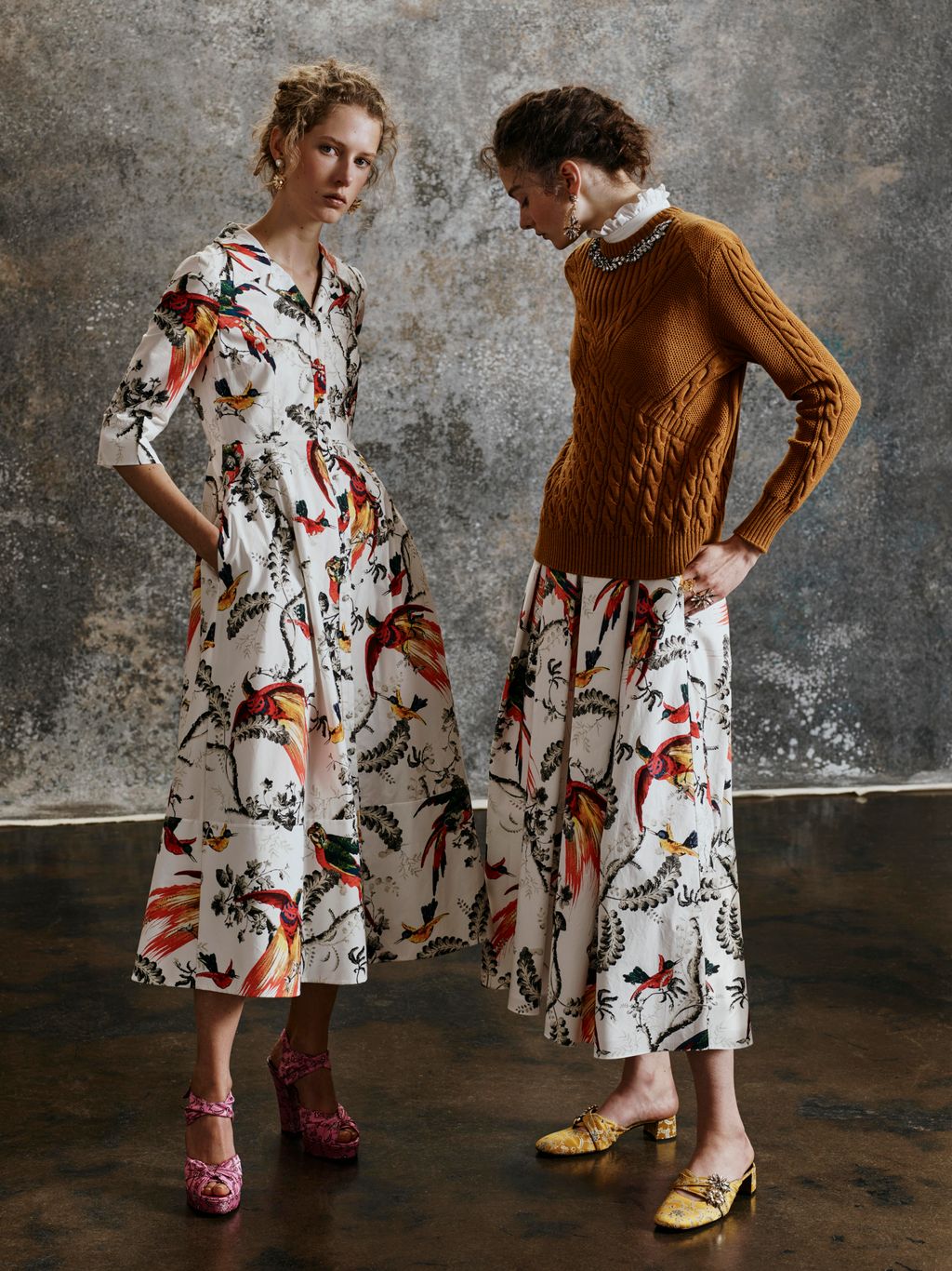 Fashion Week London Pre-Fall 2017 look 10 from the Erdem collection womenswear