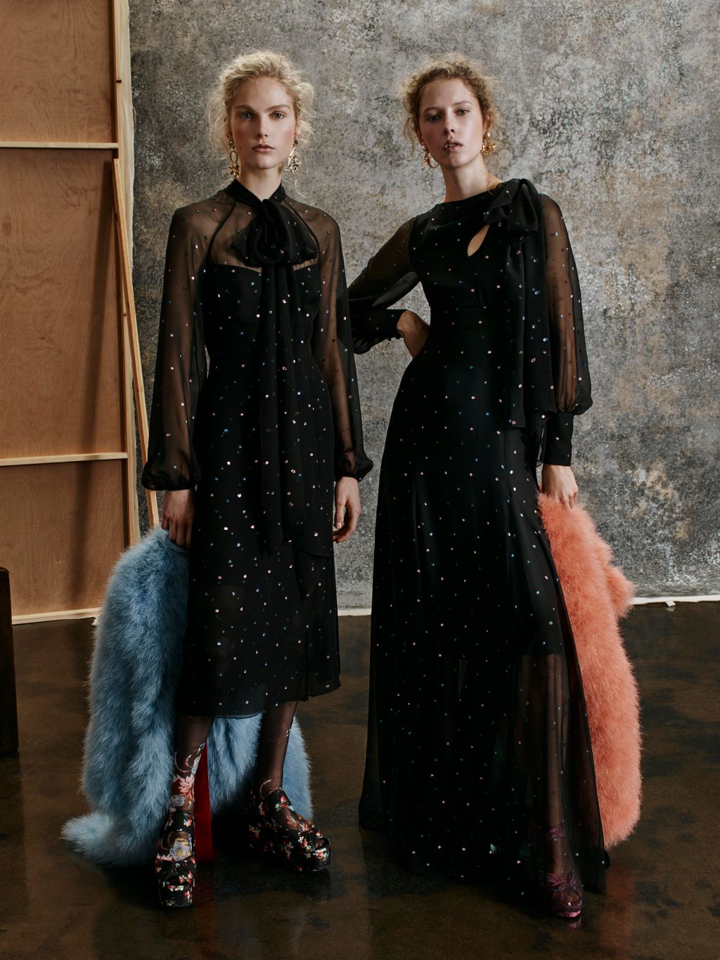 Fashion Week London Pre-Fall 2017 look 17 from the Erdem collection womenswear