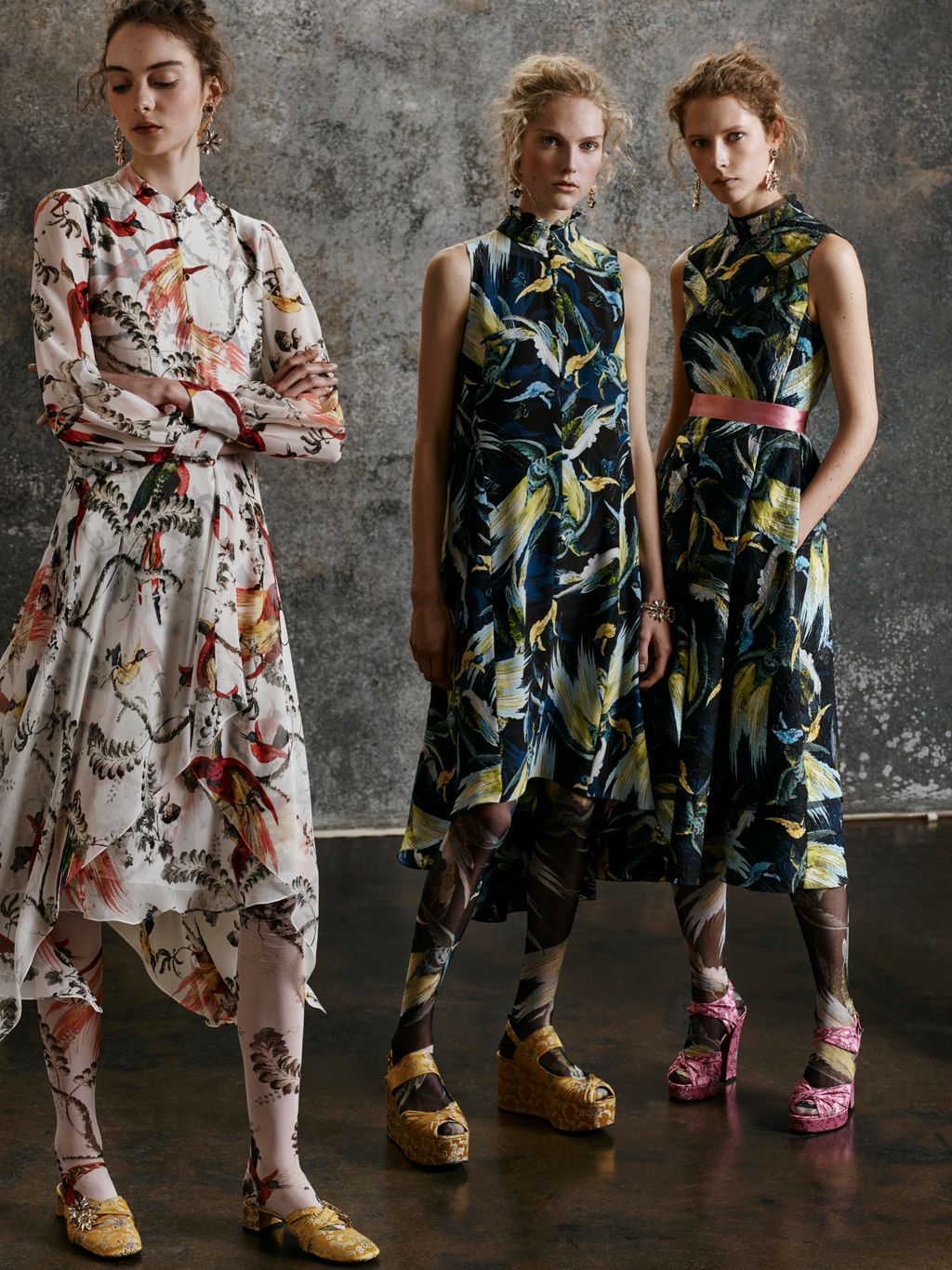 Fashion Week London Pre-Fall 2017 look 19 from the Erdem collection womenswear