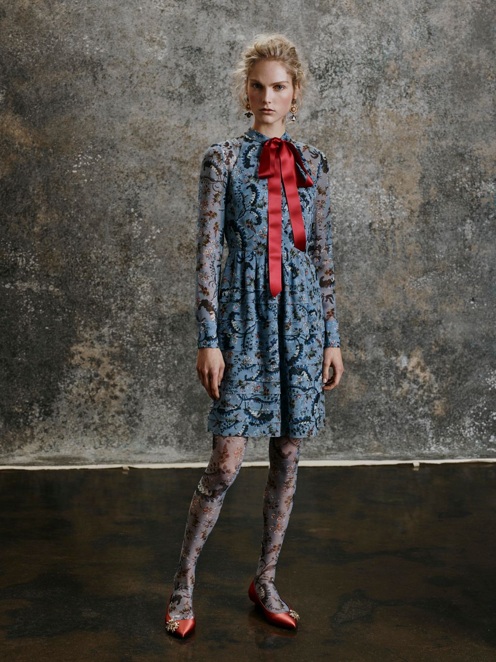 Fashion Week London Pre-Fall 2017 look 26 de la collection Erdem womenswear